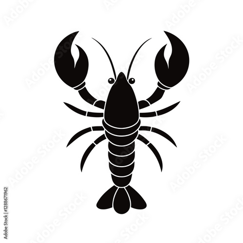 crayfish vector illustration