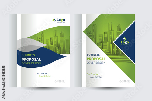 Corporate Business Proposal Cover Design Template
