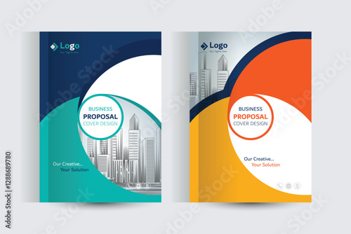 Corporate Business Proposal Cover Design Template