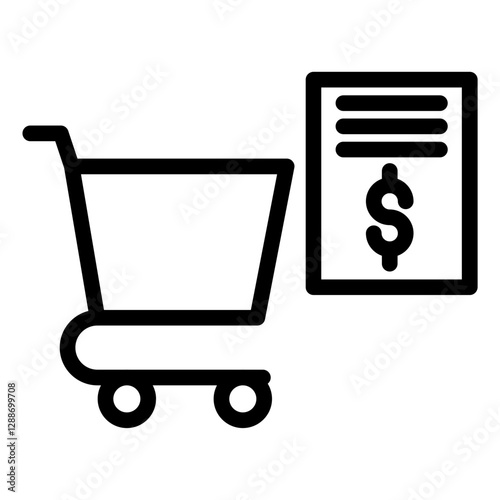 Purchasing Vector Icon