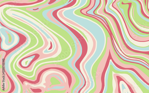 Abstract background with hand drawn doodle shapes.