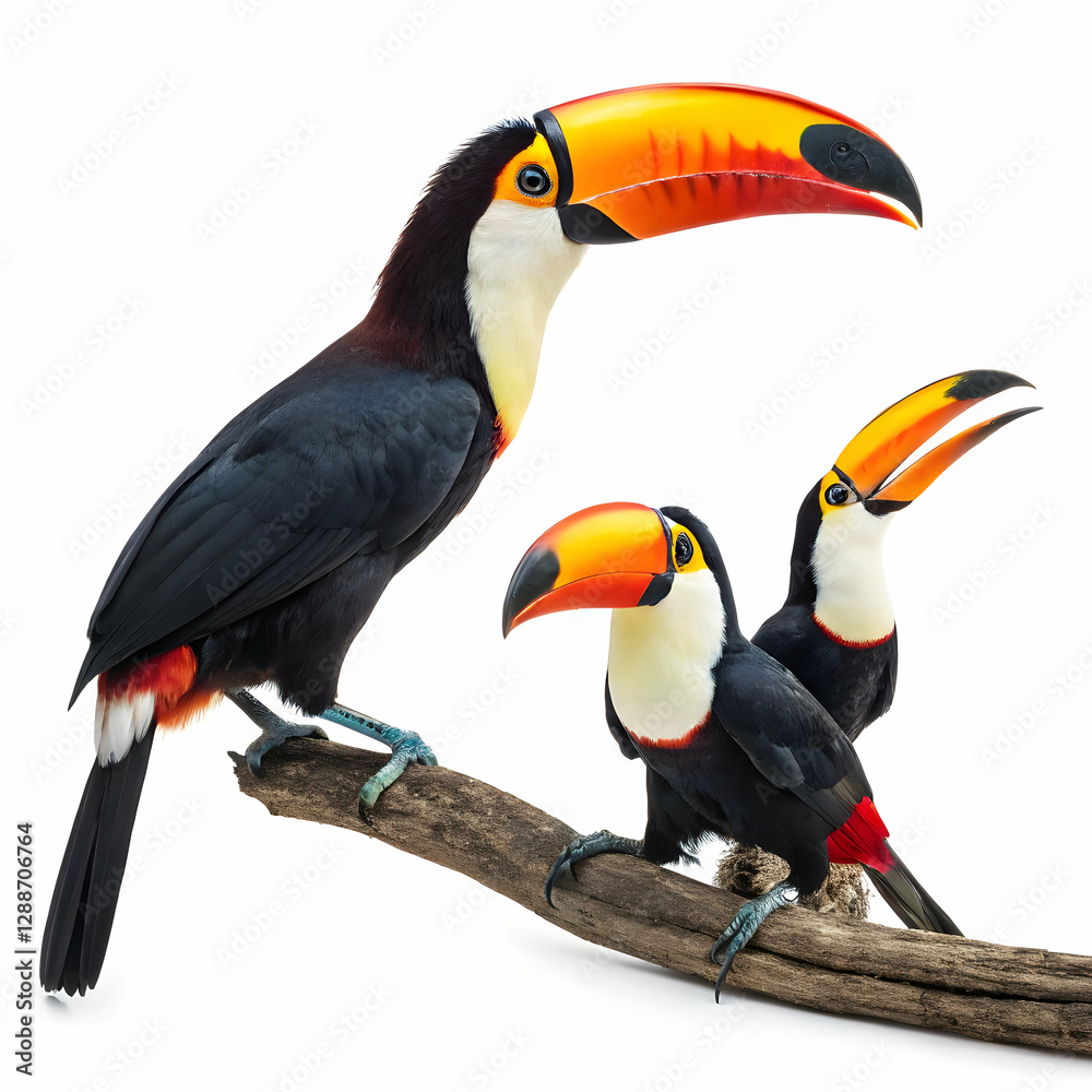 Obraz premium Stunning Toucans: Photos & Facts