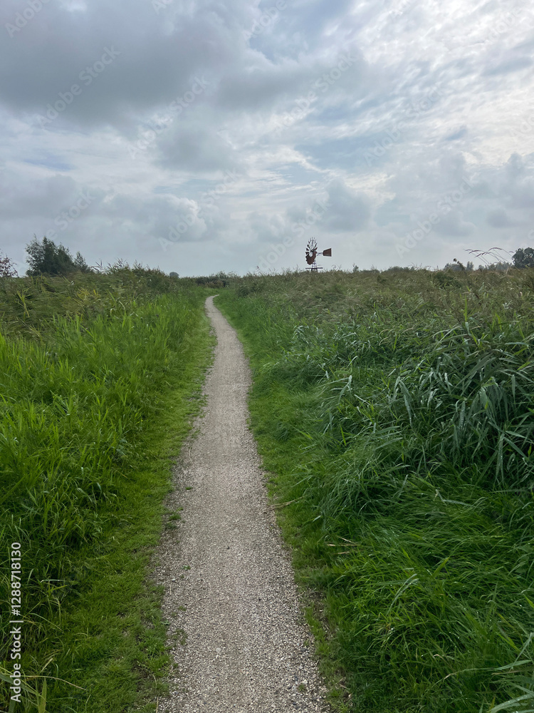 Bicycle path around Rotstergaast