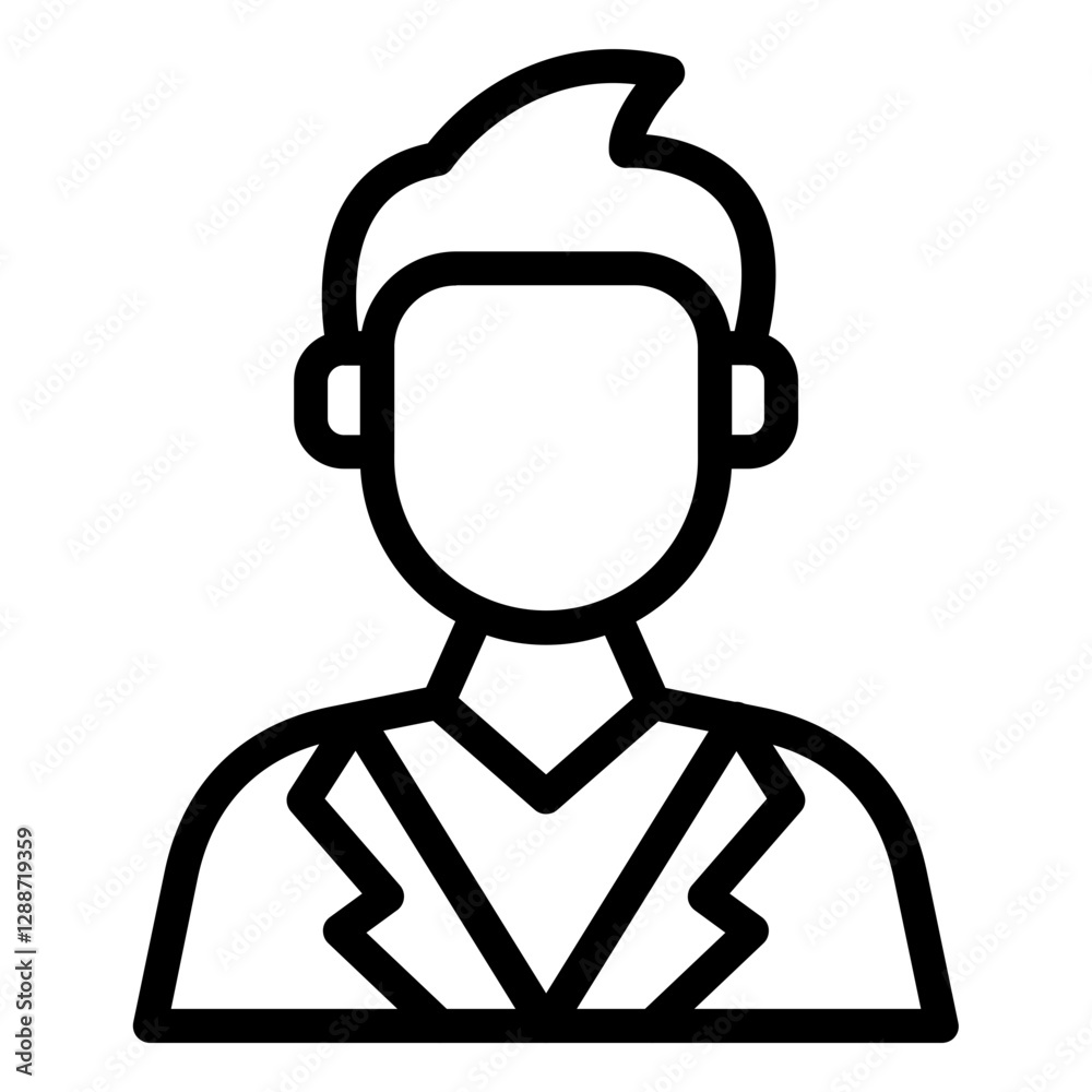 Actor Vector Icon Actor Vector Icon