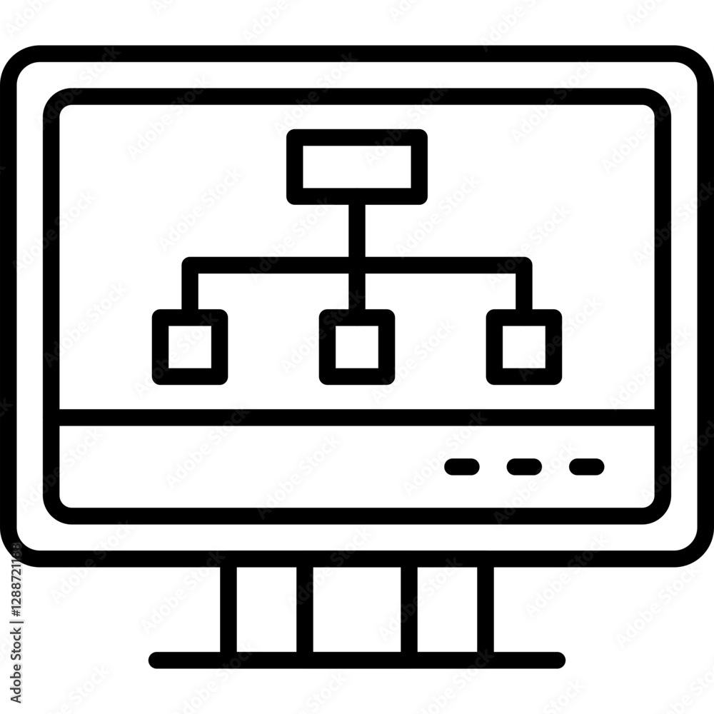 Design Structure Icon Vector Element Design Structure Icon Vector Element