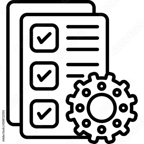Specifications Icon Vector Element