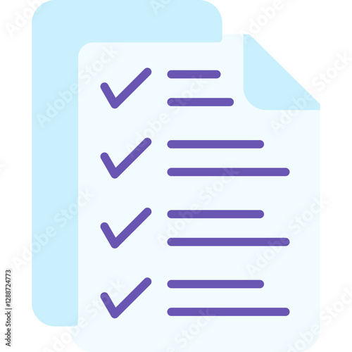 Order Form Icon Vector Element