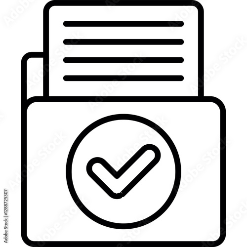 Fact-Checking Icon Vector Element