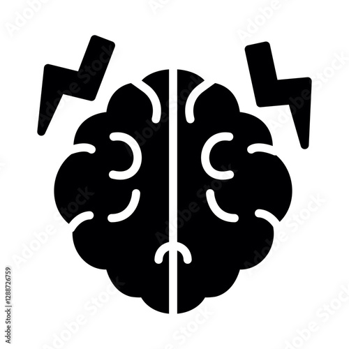 Brain Storming Icon Vector Element