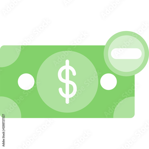Deduction Icon Vector Element
