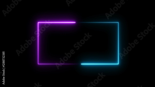 Neon Rectangle.