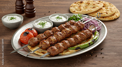 Traditional Middle Eastern Kofta – Juicy Grilled Meat Skewers