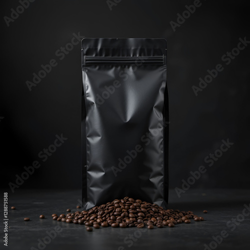 coffee beans in a bag