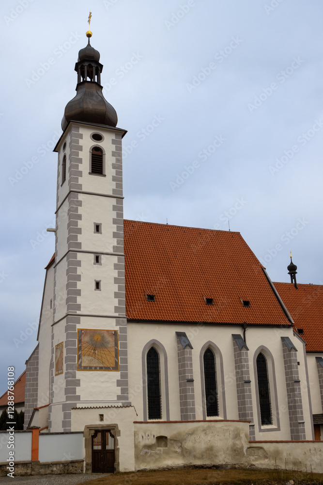Church of Assumption of Virgin Mary, Kajov, Czechia Church of Assumption of Virgin Mary, Kajov, Czechia