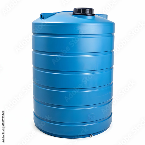 Huge plastic tank for water isolated