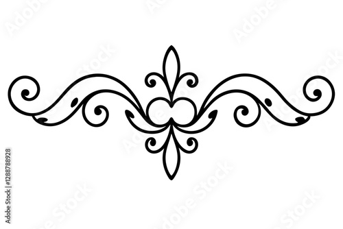 Classic Baroque Ornamental Design for Interior and Elegant Decor - SVG