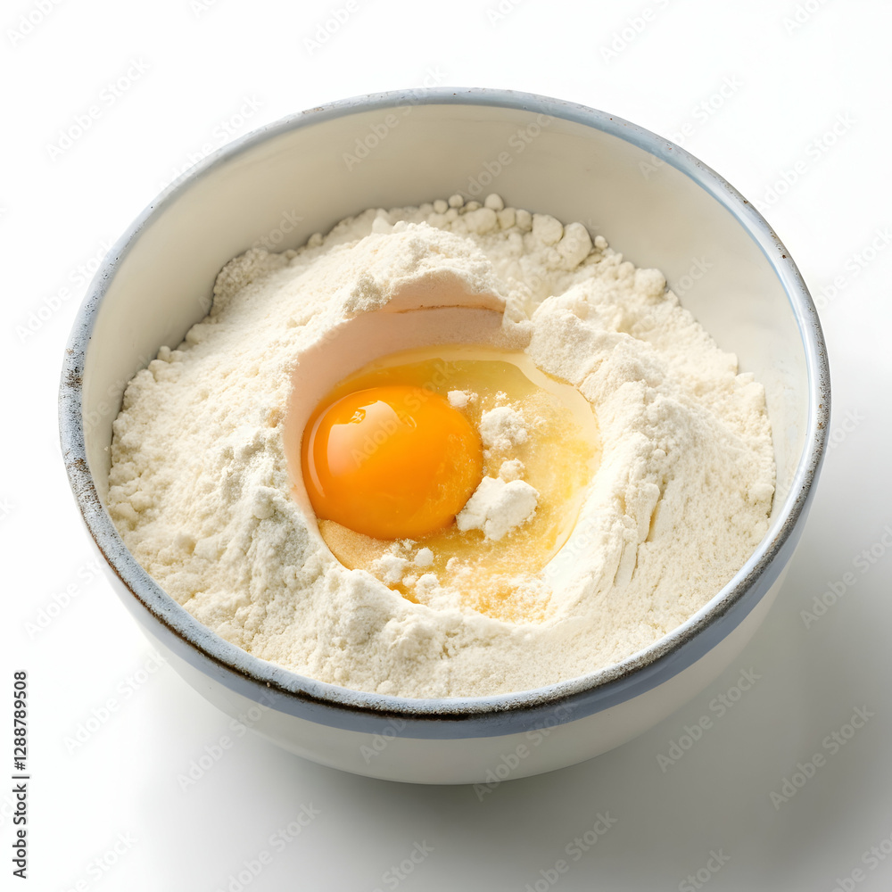 Raw fresh white chicken eggs placed on a stone surface. Raw fresh white chicken eggs placed on a stone surface.