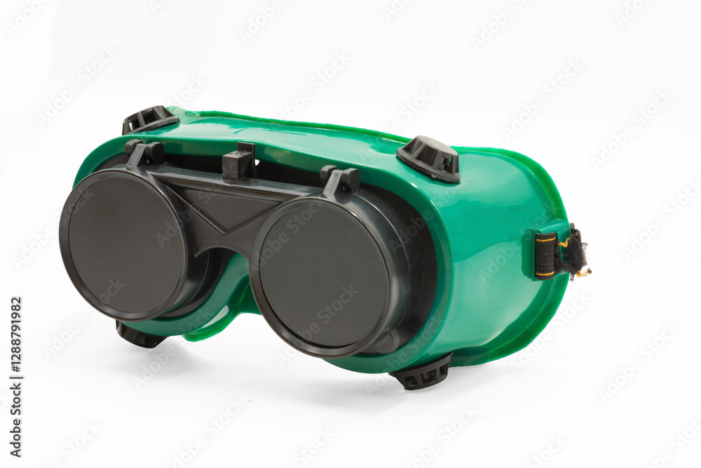 Protective welding goggles designed for safety during welding activities in industrial settings Protective welding goggles designed for safety during welding activities in industrial settings