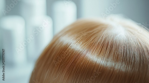 Hair restoration procedure in a modern wellness center. Featuring rejuvenating treatments and advanced regrowth solutions