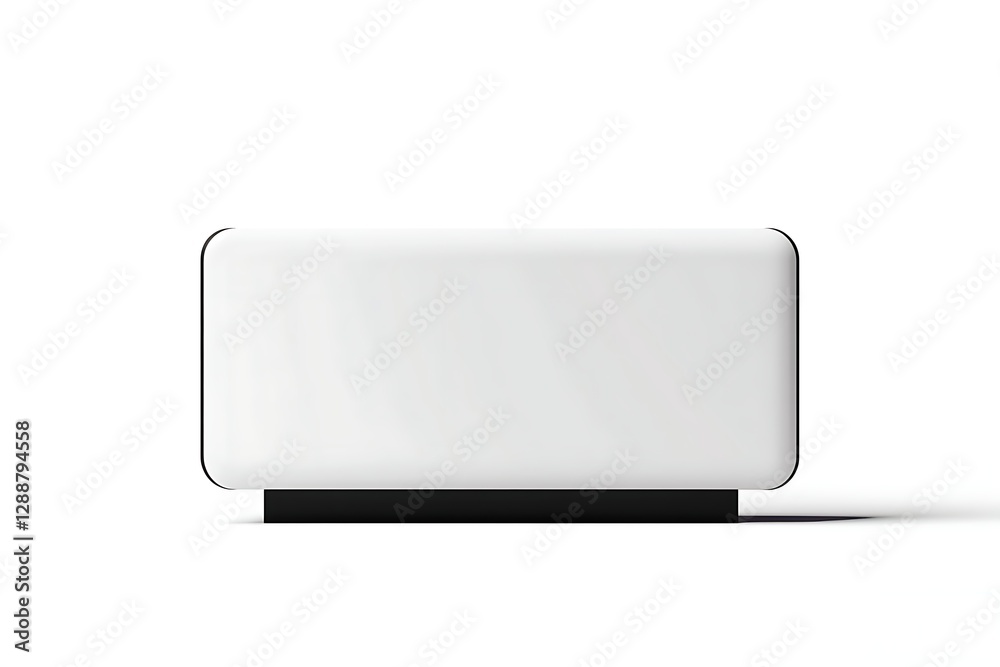 Blank White Outdoor Advertisement Display Mockup Blank White Outdoor Advertisement Display Mockup