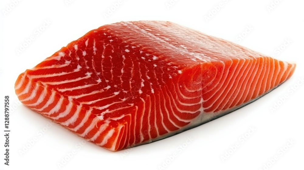 Fresh Salmon Fillet Ready for Cooking and Meal Preparation in Kitchen. Generative AI Fresh Salmon Fillet Ready for Cooking and Meal Preparation in Kitchen. Generative AI