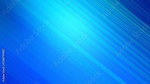 Vibrant Blue Gradient Background with Diagonal Lines