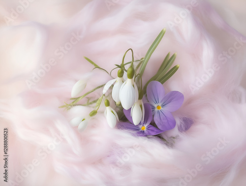 Spring Card with 