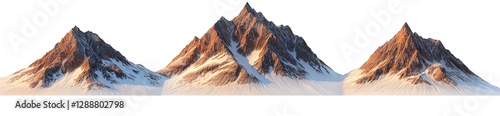Three Mountain Peaks