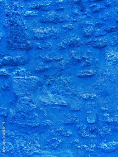 Obraz na płótnie Blue abstract background created for your original design w salonie