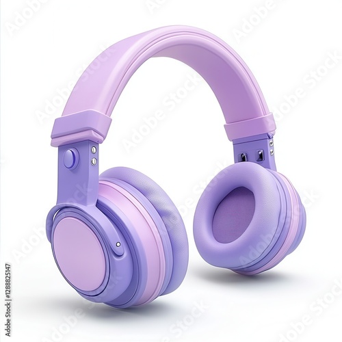 Stylish Purple Headphones for Music Lovers and Audio Enthusiasts