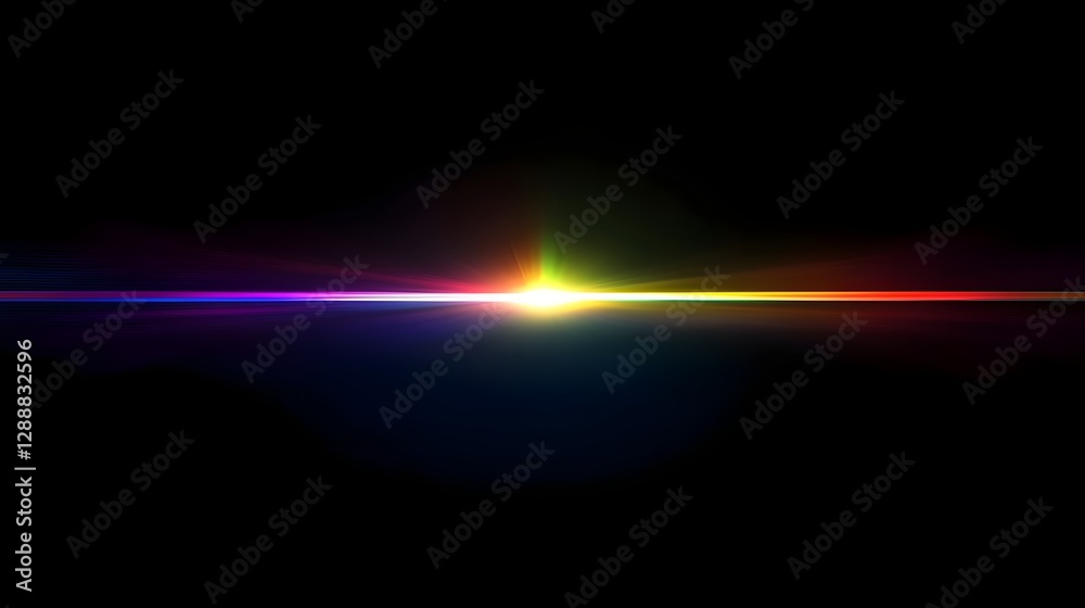 Vibrant Chromatic Light Burst in Dynamic Motion on Dark Background Vibrant Chromatic Light Burst in Dynamic Motion on Dark Background