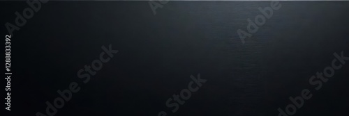 Deep black brushed metal, polished to a subtle sheen ,  plate,  reflective