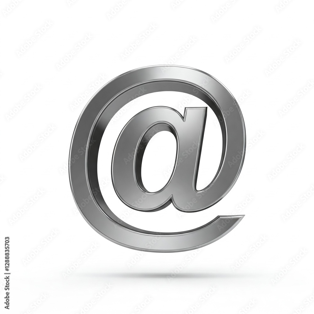 3D e mail symbol 3D e mail symbol