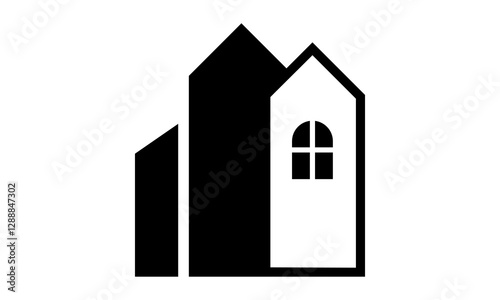 real estate logo icon design