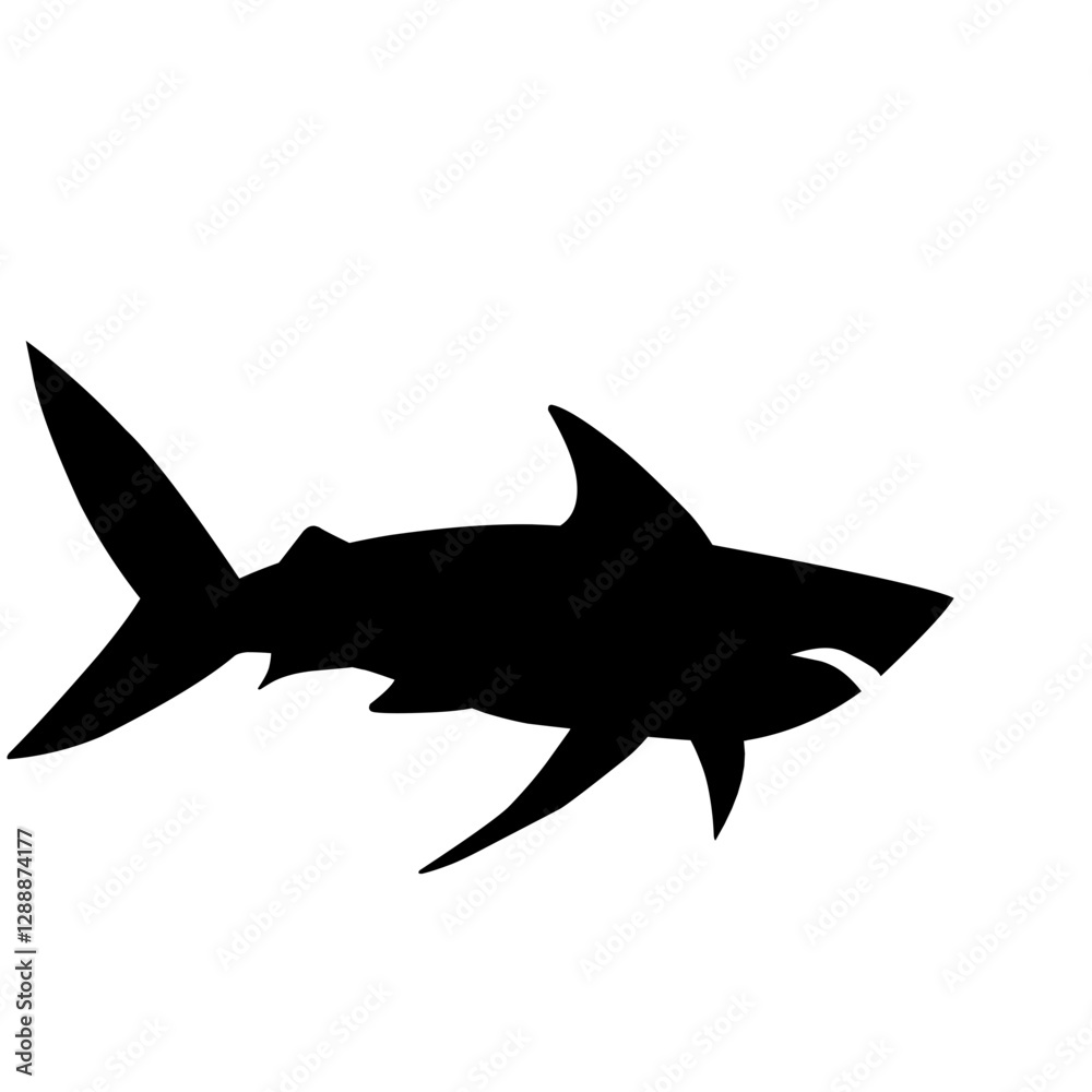 Shark Silhouette Shark Silhouette