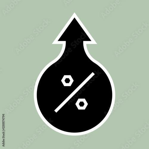 Profit Margin icon Design