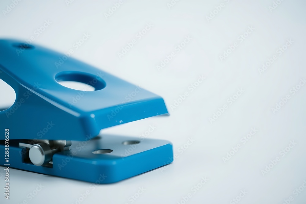 Blue hole punch paper on a white background. with clipping path
Blue hole punch paper on a white background. with clipping path