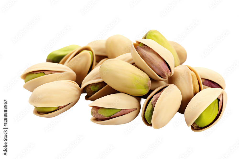 Isolated Pistachios Isolated Pistachios