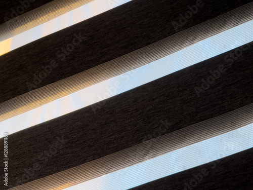 black and white stripes
