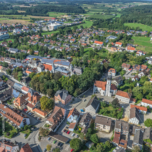 Herrlicher Spätsommertag im Abenstal rund um Au in der Hallertau photo