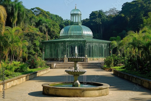 Crystal Palace - An Architectural Marvel in Petropolis, Rio de Janeiro, Brazil photo