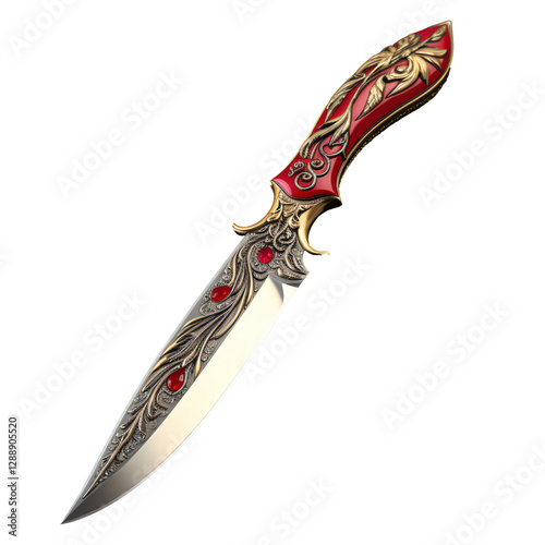 Isolated Decorative Knife