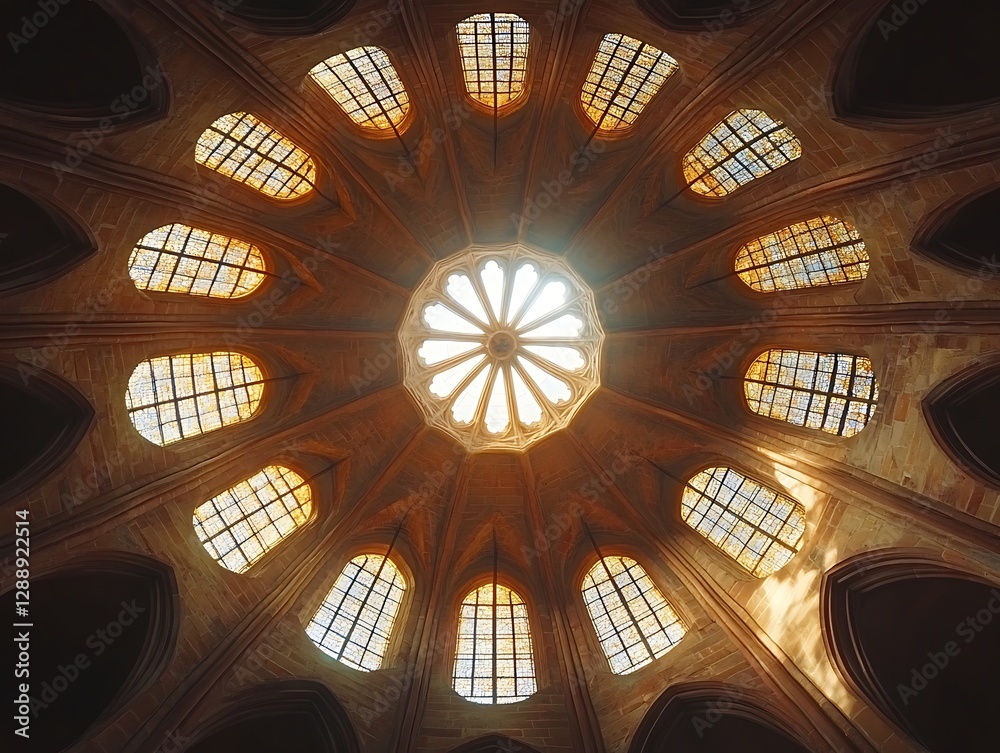 Obraz premium Cathedral Dome Sunlight