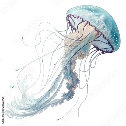 jellyfish in the sea