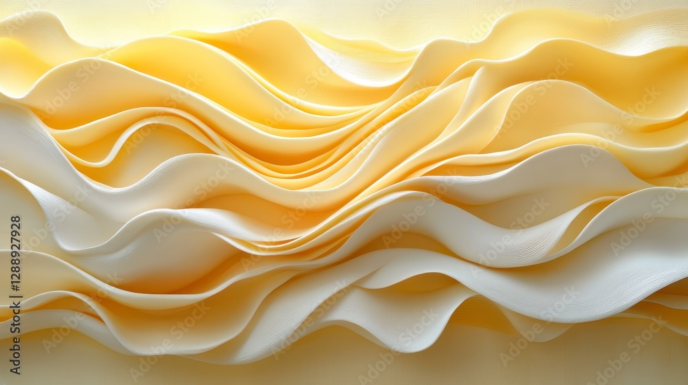 Fototapeta premium A beautiful abstract image of waves and light reflections