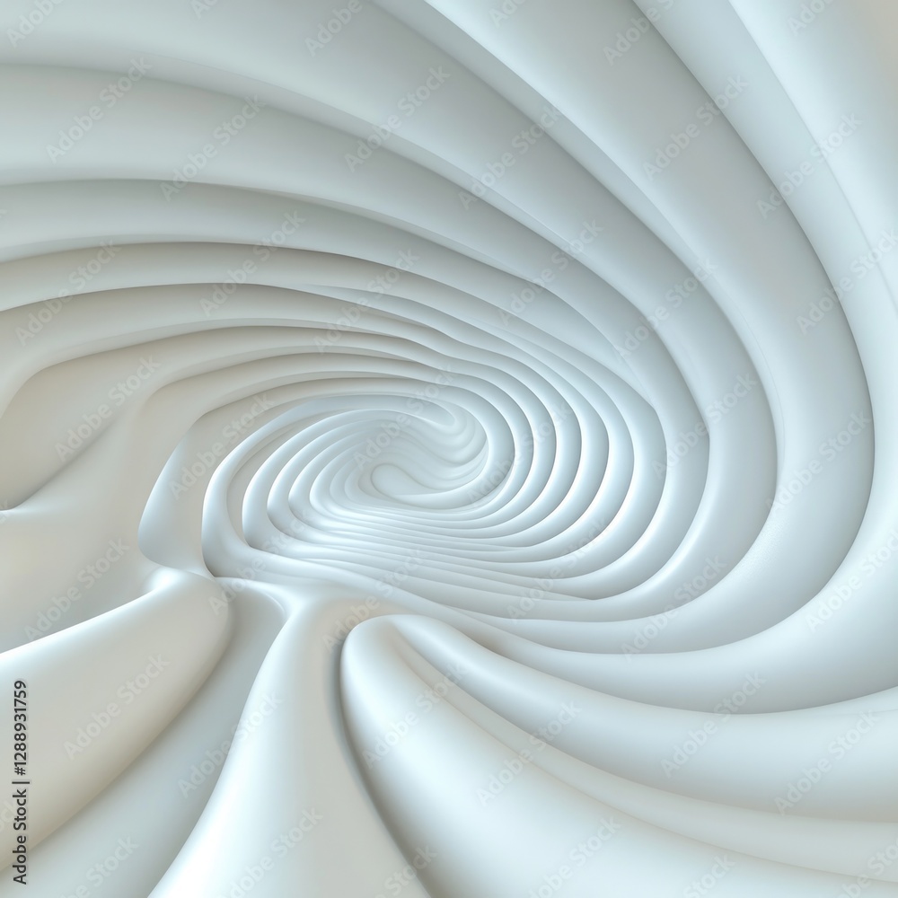 Obraz premium Soft, swirling patterns create sense of depth and movement in pr