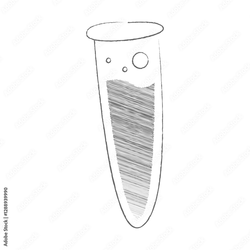 Potion Bottle Science Scribble Doodle Handdrawn Potion Bottle Science Scribble Doodle Handdrawn