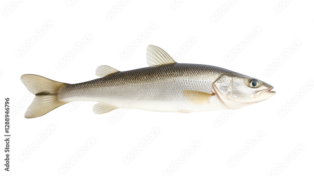 Striking fish portrait, a captivating closeup against dark background black Striking fish portrait, a captivating closeup against dark background black