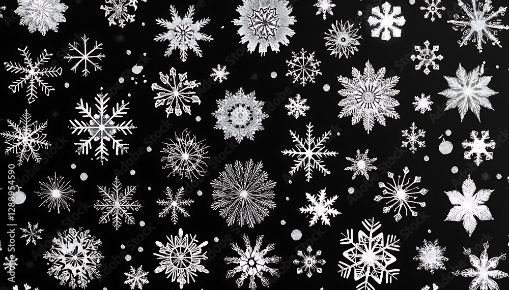 Winter Snowflake Pattern (3) Winter Snowflake Pattern (3)