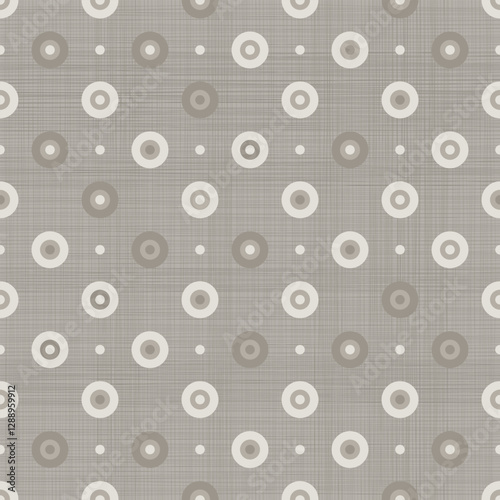 Abstract geometric retro seamless polka dot background. Abstract vector textures. Design for print, voucher, decor, package, banner, card, wallpaper, textile